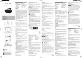 Notice MUSE MD202 RDW Lecteur/enregistreur de cd