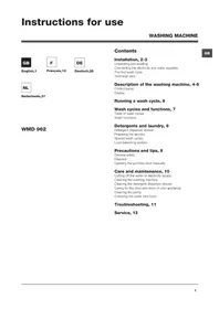 HOTPOINT-ARISTON WMD 962BX SK - Washing machine