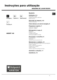 HOTPOINT-ARISTON AQXXF 149 - Lavadora