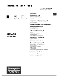 HOTPOINT-ARISTON Aqualtis AQXGD 149 S HA - Lavatrice