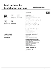 Aqualtis AQ93F 69 EU HOTPOINT-ARISTON