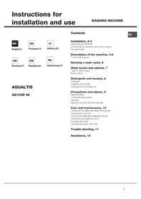 Aqualtis AQ103D 49 EU HOTPOINT-ARISTON