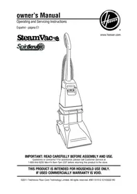 HOOVER SteamVac Pet Complete - Limpiador a vapor