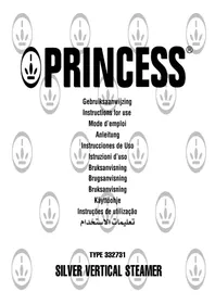 Silver Vertical Steamer 332731 PRINCESS