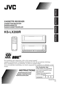 JVC KSLX200R - Autoradio