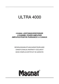 MAGNAT Ultra 4000 - Bilradio