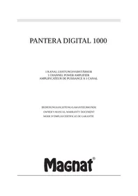 MAGNAT Pantera Digital 1000 - Bilradio