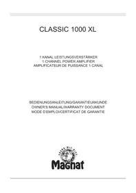Classic 1000 XL MAGNAT