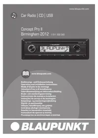 BLAUPUNKT Birmingham 2012 - Radio auto