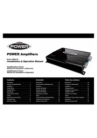 Notice JENSEN POWER 20001D Car stereo
