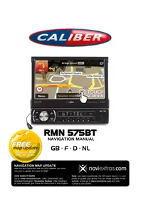 Notice CALIBER RMN 575BT Autoradio