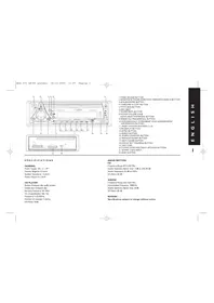 Notice CALIBER MCD 370 Autoradio