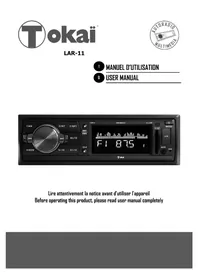 Notice TOKAI LAR11 Car stereo