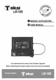 Notice TOKAI LAR100B Car stereo