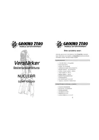 Notice Ground Zero GZNA 4350XII Autoradio