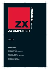 KICKER ZX700.5 - Radio del coche