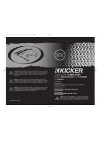 KICKER WX10000.1 - Autoradio