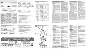 Notice AUDISON SRX 4 Autoradio