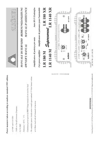 Notice AUDISON LR 1140 XR Autoradio