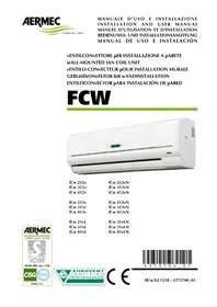 Notice Aermec FCW 213V Climatisation