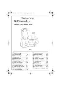 Notice ELECTROLUX AFP 880 Robot ménager