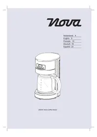 Notice NOVA 240301 Coffee machine