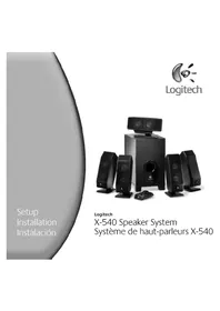 Notice LOGITECH X540 Enceinte bluetooth
