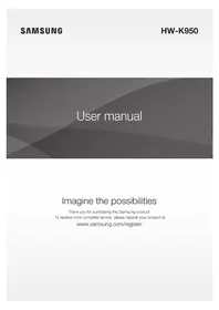 Notice SAMSUNG HWK950 Enceinte