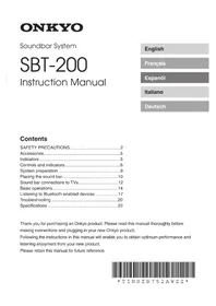 SBT200 TECHNICS