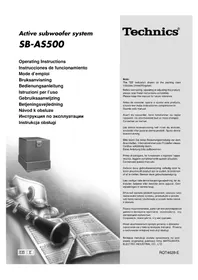 TECHNICS SBAS500 - Haut-parleur