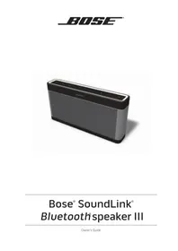 BOSE SoundLink Bluetooth speaker III - 스피커