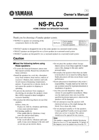 YAMAHA NSPLC3 - Lautsprecher