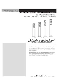DEFINITIVE TECHNOLOGY BP8060ST - Vocero