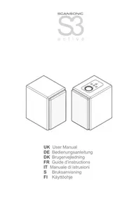 Notice SCANSONIC S3 ACTIVE Højttaler