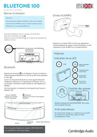 CAMBRIDGE Bluetone 100 - Haut-parleur