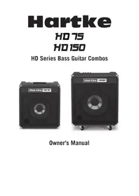 Notice Hartke HD150 Speaker