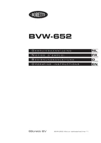 BVW652 BORETTI
