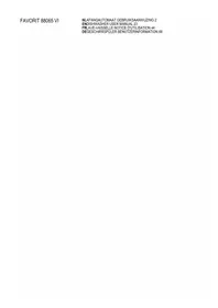 Notice AEG-ELECTROLUX FAVORIT 88065 VI Lave-vaisselle