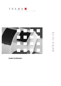 Notice Frama MATRIX F6 Imprimante