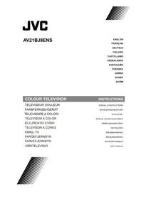 Notice JVC AV21BJ8ENS Fjernsyn