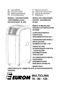 Notice Eurom MULTICLIMA 70 Ar condicionado