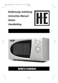 Notice Holland Electro MW9519HMWH Four à micro-ondes