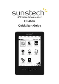 Notice Sunstech EBI4 E-reader