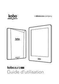 Notice KOBO AURA H20 Lecteur électronique