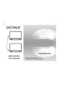 Notice DENVER MTW1085TWIN Draagbare dvd-speler