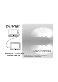 DENVER MTW981 - Lecteur DVD portable