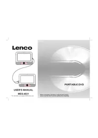 LENCO MES4031 - Portable DVD Player