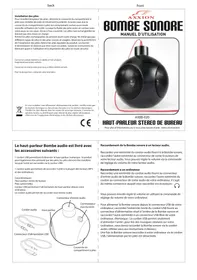 Notice Axxion AXBB020 Haut-parleur
