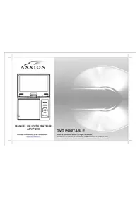 Notice Axxion ADVP210 Lecteur DVD portable