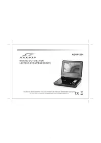 Notice Axxion ADVP204 Lecteur DVD portable